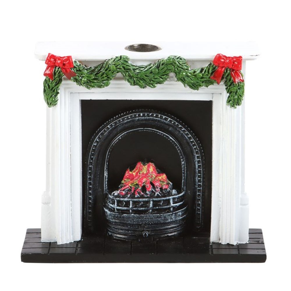 Eleanoras CHRISTMAS FIREPLACE BACKFLOW INCENSE BURNER Backflow Burners