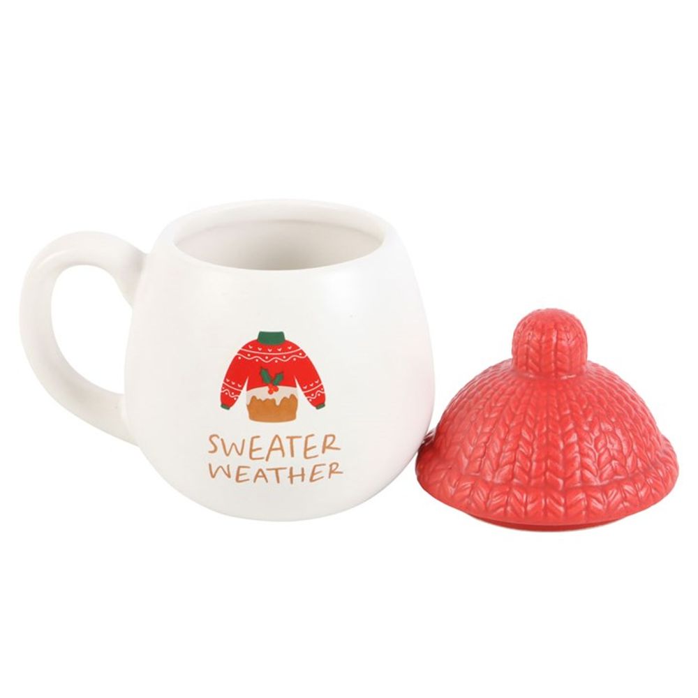 Eleanoras SWEATER WEATHER LIDDED MUG Mugs