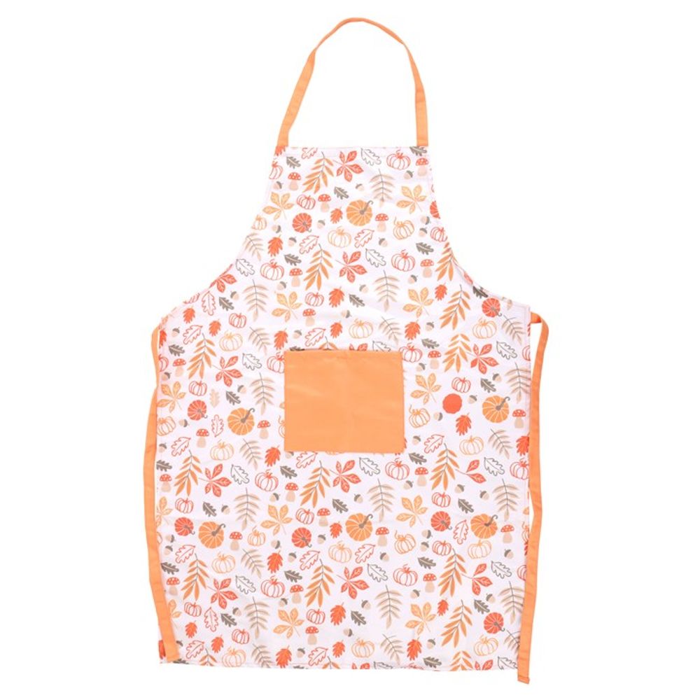 Eleanoras AUTUMN LEAVES & PUMPKINS APRON Aprons