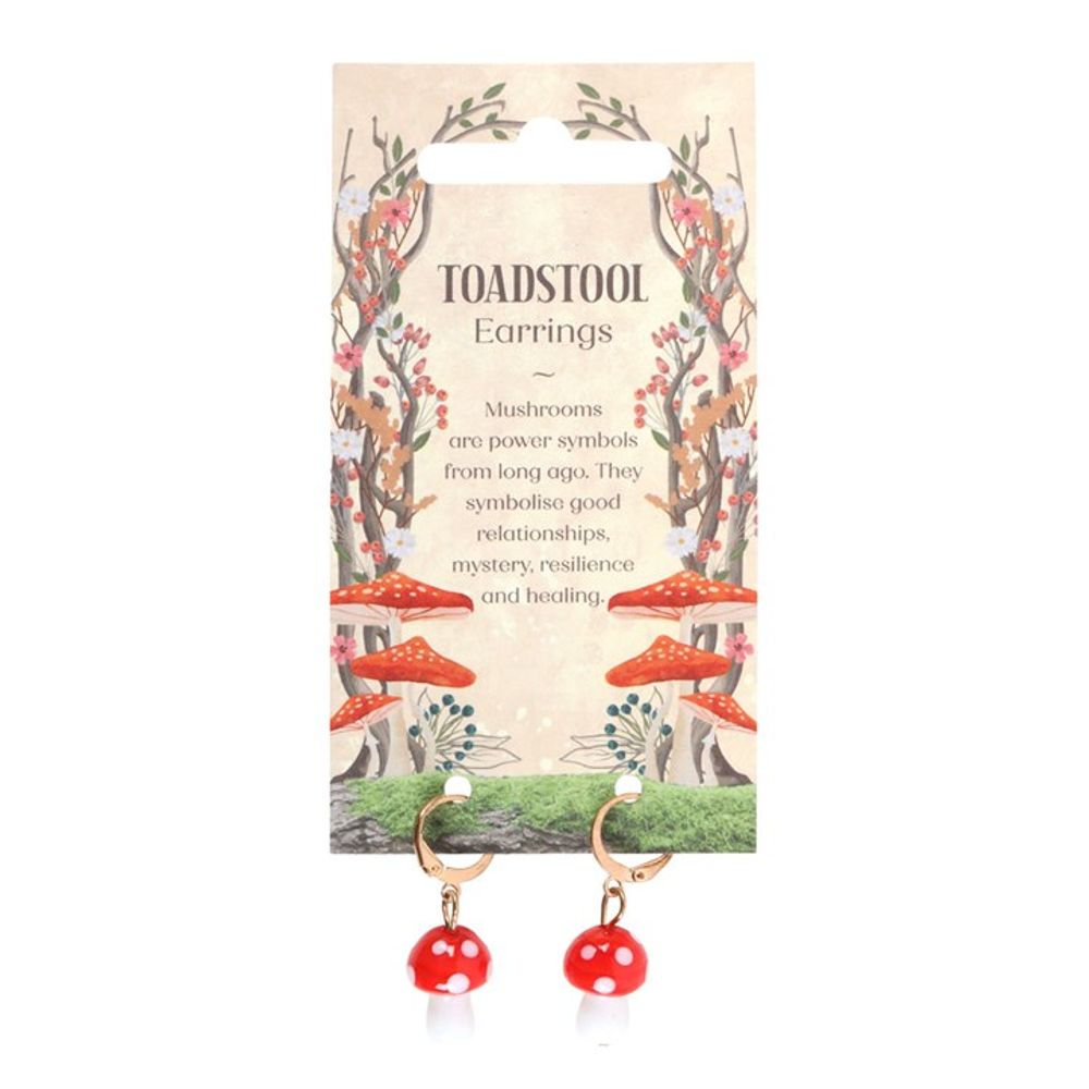 Eleanoras TOADSTOOL DANGLE EARRINGS Jewellery