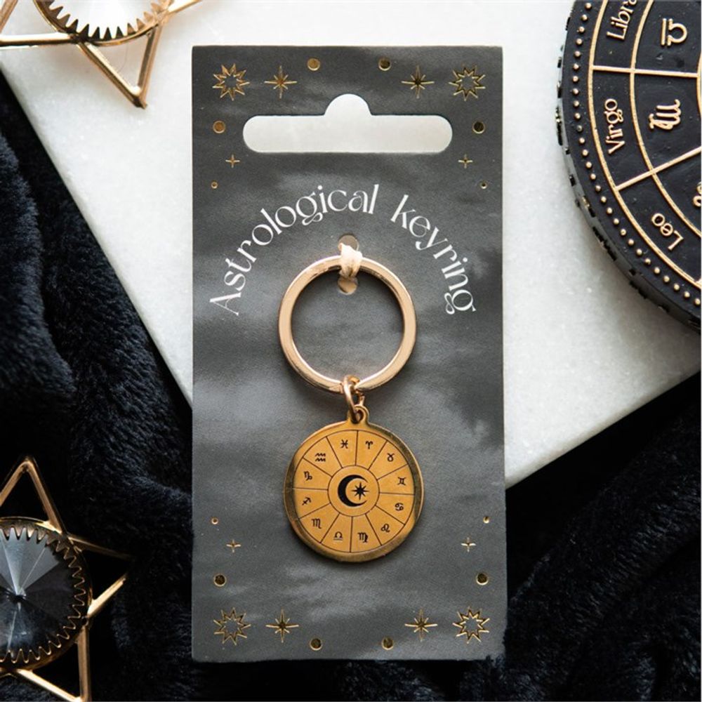 Eleanoras ASTROLOGY WHEEL KEYRING Keyrings