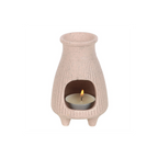 Eleanoras Griege Ribbed Palo Santo Brick Burner 