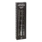 Eleanoras SET OF 3 BLACK MAGIC PENTAGRAM TAPER CANDLES Candles