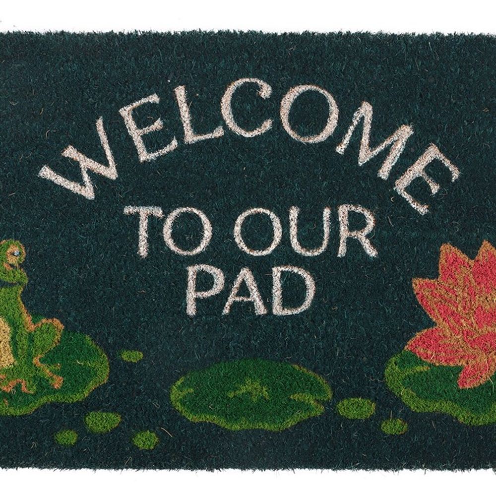 Eleanoras WELCOME TO OUR PAD DOORMAT Doormats