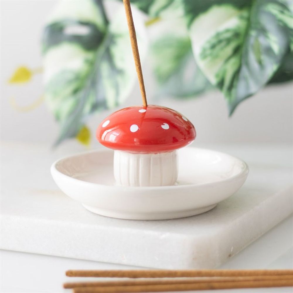 Eleanoras Mushroom Incense Stick Holder Incense Holders
