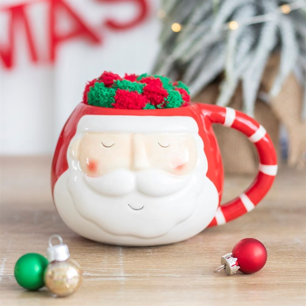 Eleanoras SANTA MUG & SOCKS SET Mugs