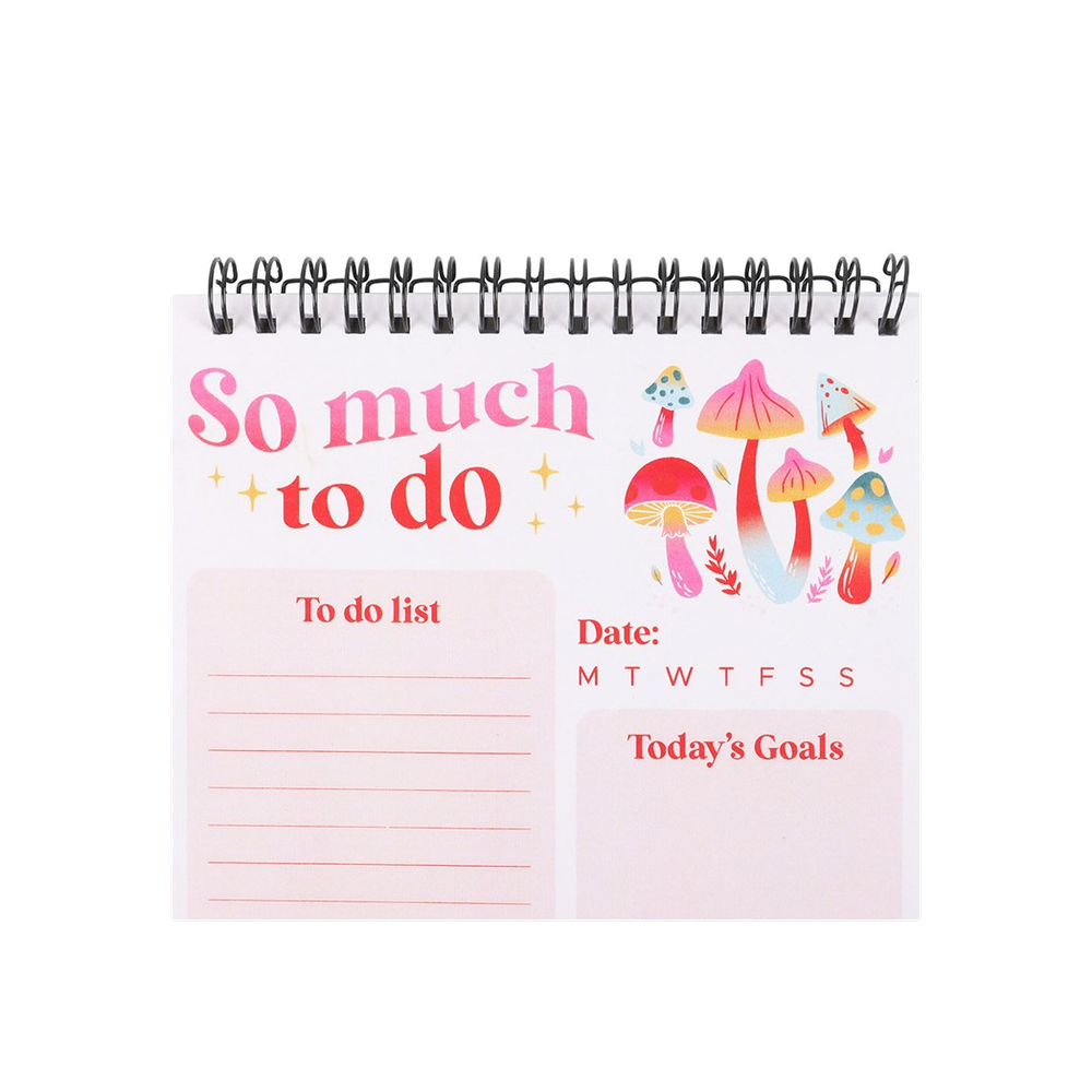 Eleanoras SO MUCH TO DO MUSHROOM LIST PAD Notebooks