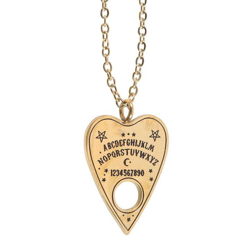 Eleanoras TALKING BOARD PLANCHETTE NECKLACE GREETING CARD Jewellery