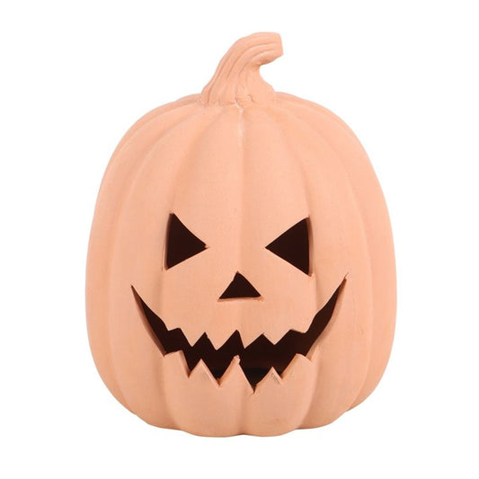 TERRACOTTA PUMPKIN ORNAMENT 15cm  from Eleanoras