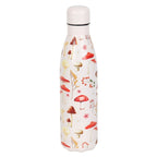 Eleanoras All Over Mushroom Print Metal Water Bottle Drinkware