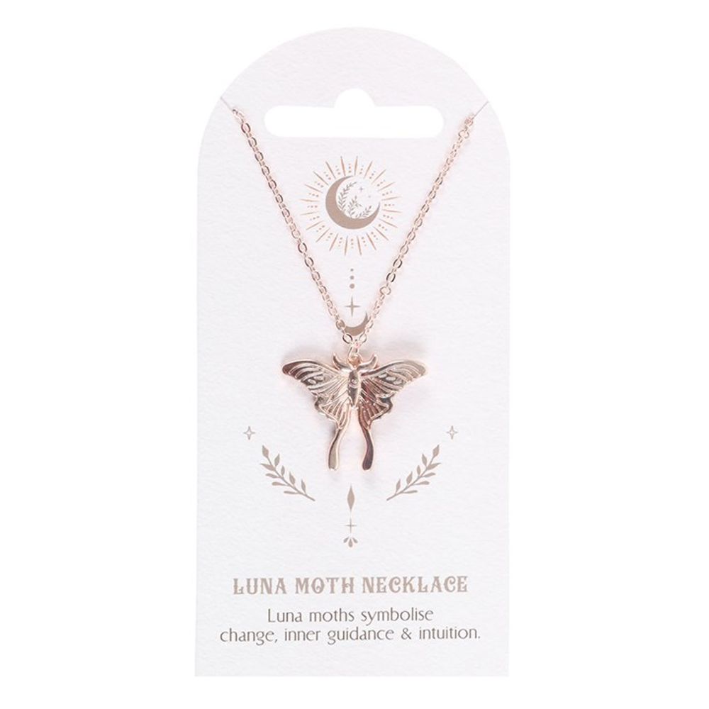 Eleanoras Luna Moth Pendant Necklace Jewellery