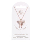 Eleanoras Luna Moth Pendant Necklace Jewellery