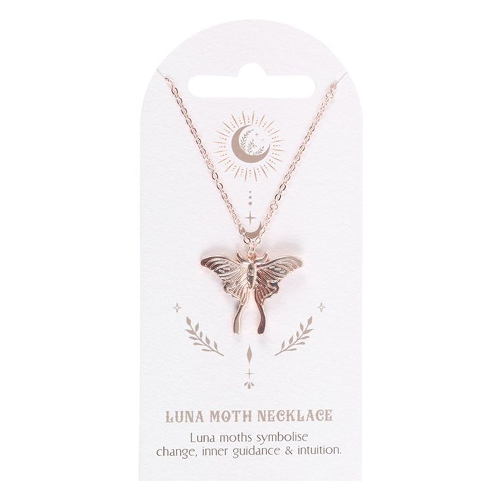 Eleanoras LUNA MOTH PENDANT NECKLACE Jewellery