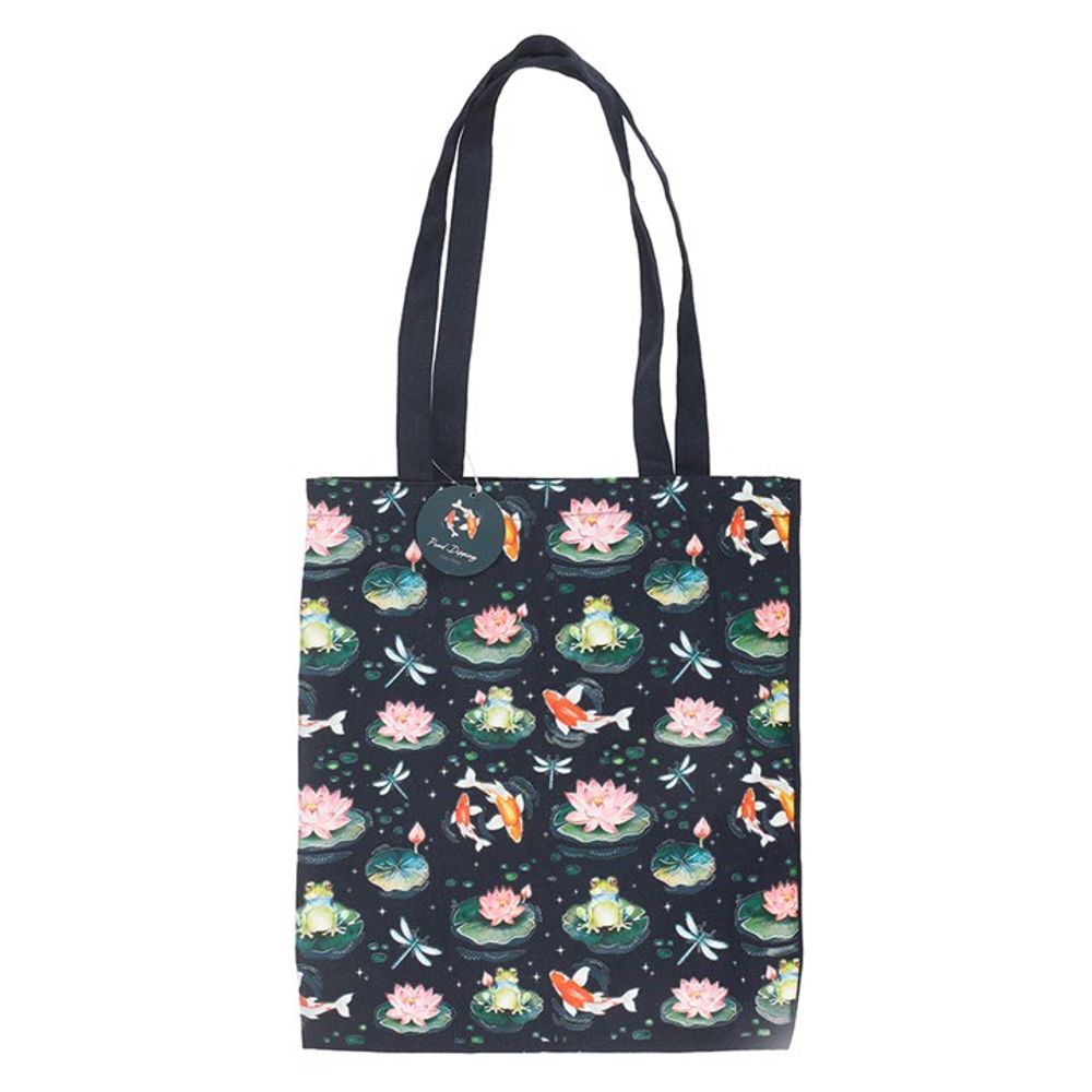 Eleanoras Pond Print Polycotton Tote Bag Totes & Shopping Bags