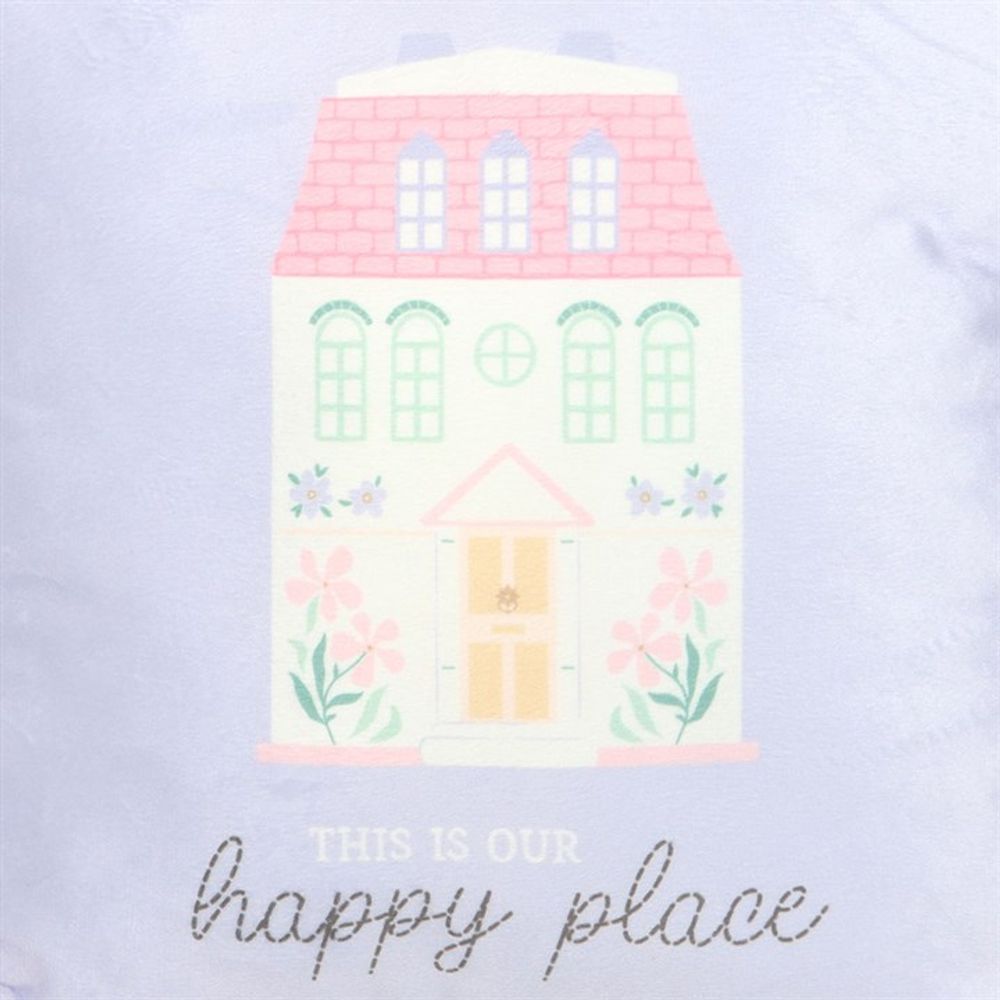 Eleanoras Our Happy Place Square Cushion 