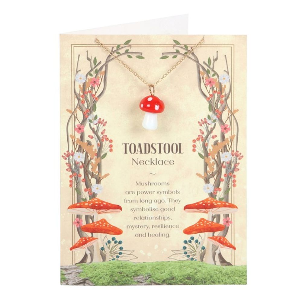 Eleanoras Toadstool Charm Necklace Card 