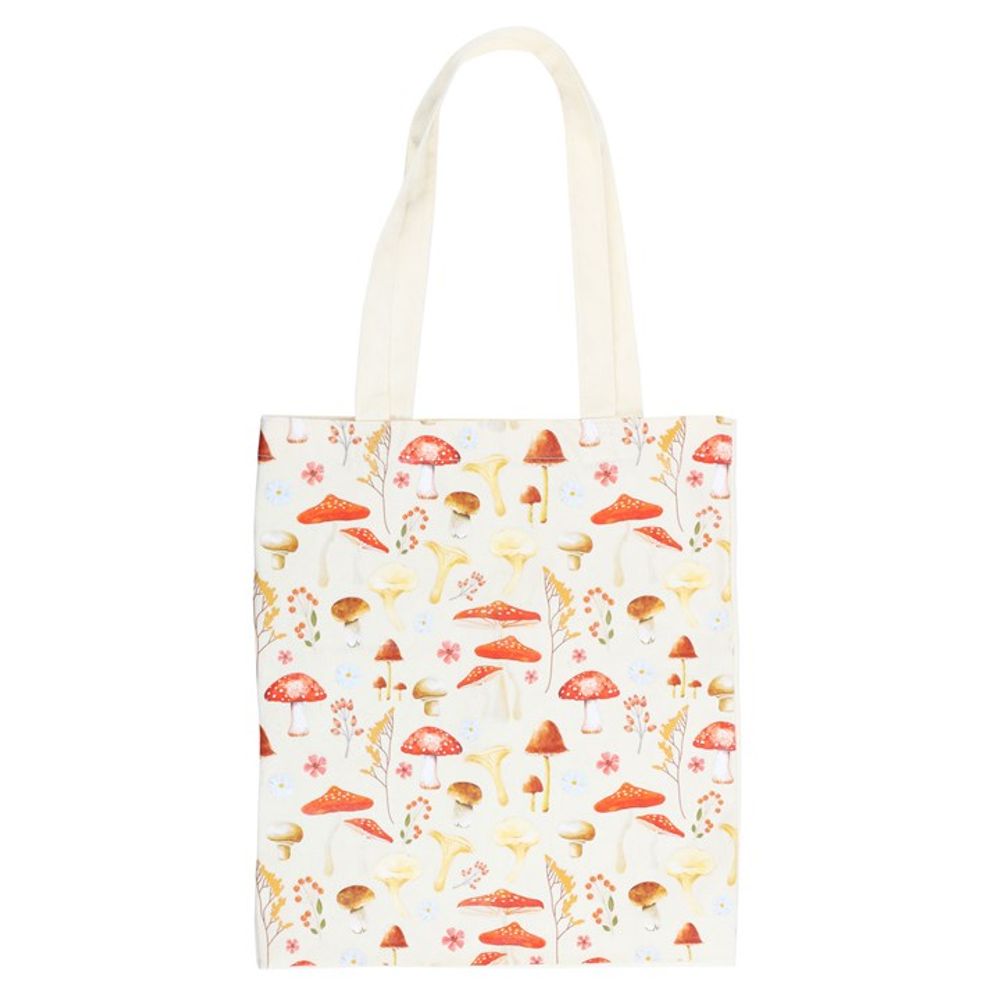 Eleanoras Mushroom Print Tote Bag Totes & Shopping Bags