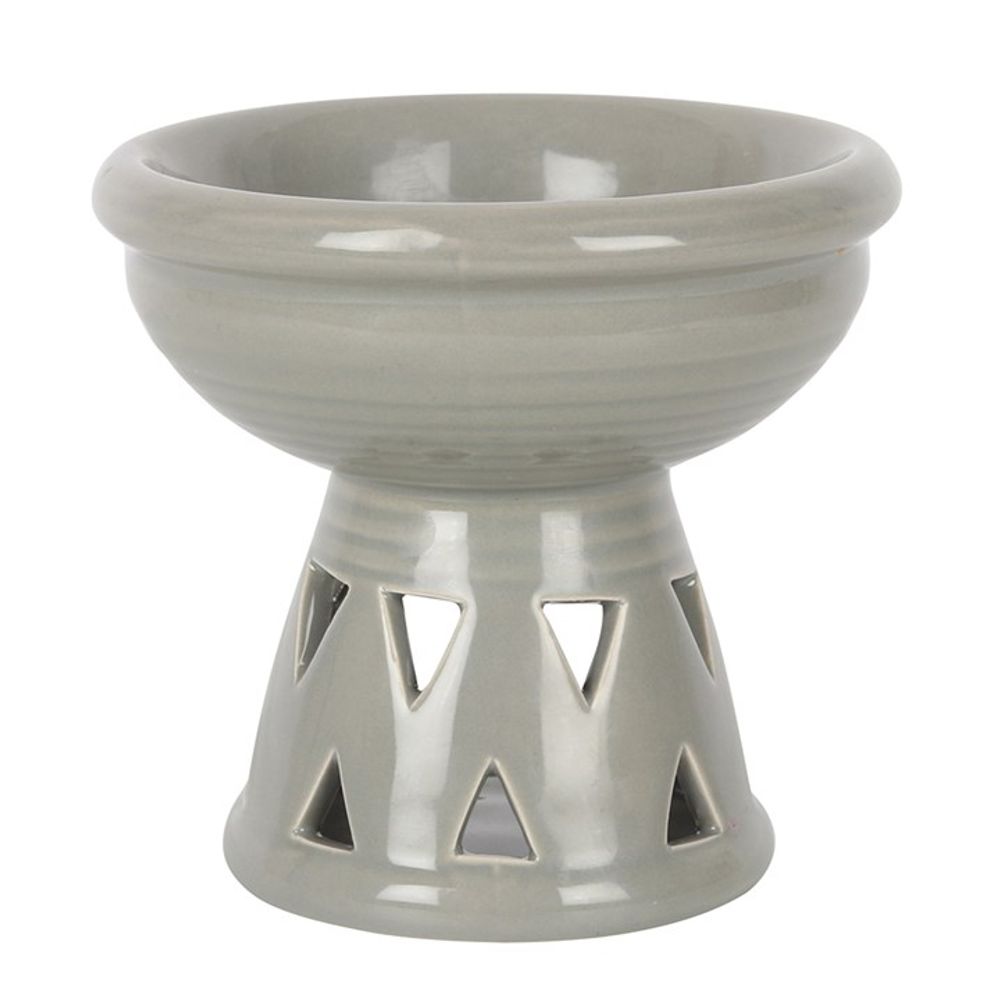 GREY DEEP BOWL OIL BURNER