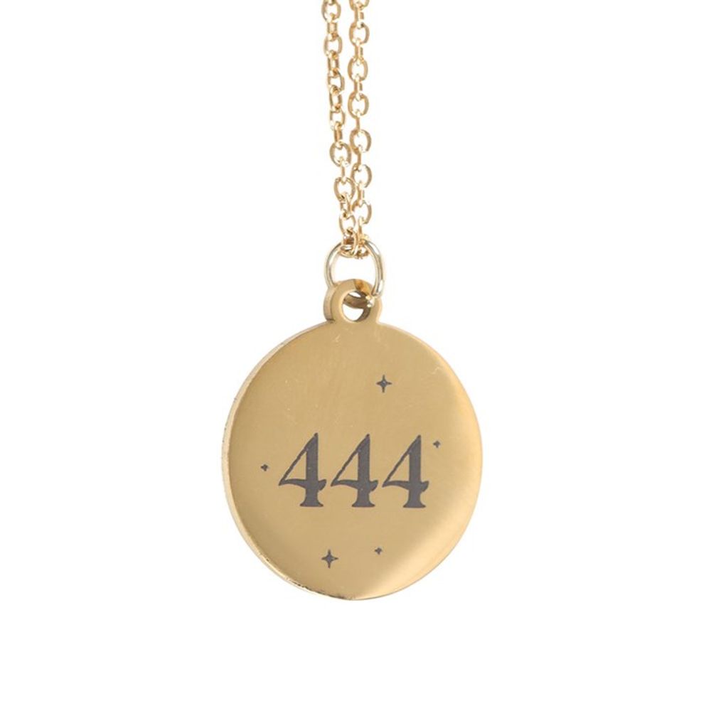 Eleanoras 444 Angel Number Protection Necklace Jewellery