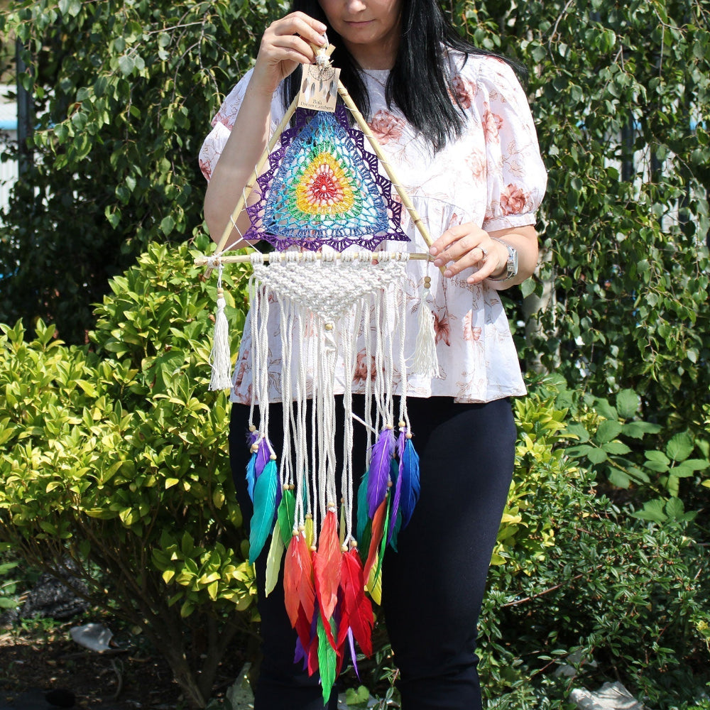 Eleanoras Multi Pyramid Bali Dream Catcher Dreamcatchers