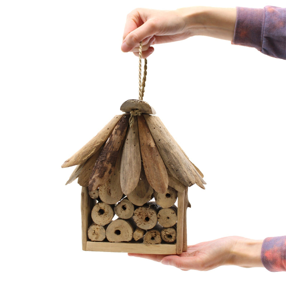 Eleanoras Driftwood Bee & Insect Box Bird & Wildlife Houses