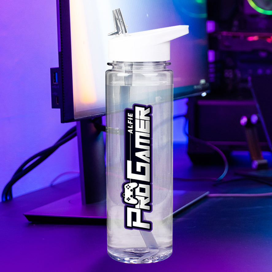 Eleanoras PRO GAMER PERSONALISED WATER BOTTLE Water Bottles