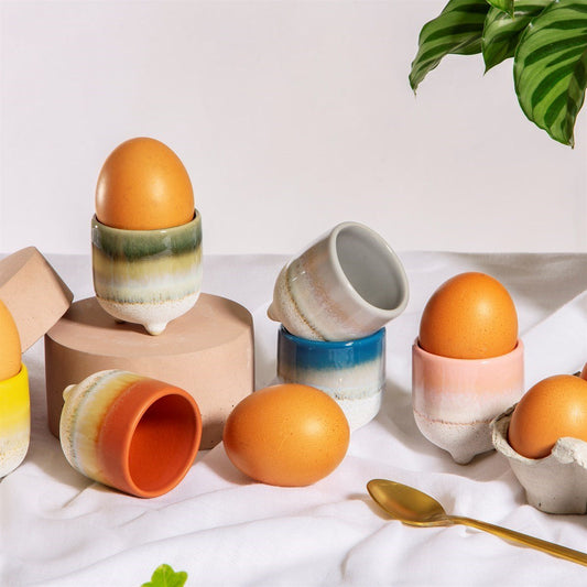 Eleanoras Mojave Glaze Grey Glaze Egg Cup Egg Cups & Storage