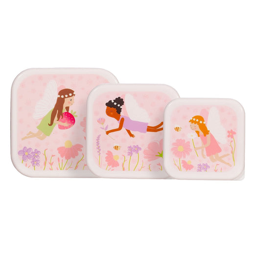 Fairy Lunch Boxes - Set of 3 LUNCH BAGS & BOXES from Eleanoras