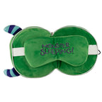 Eleanoras Relaxeazzz Green Monstarz Monster Plush Travel Pillow & Eye Mask Travel Pillows