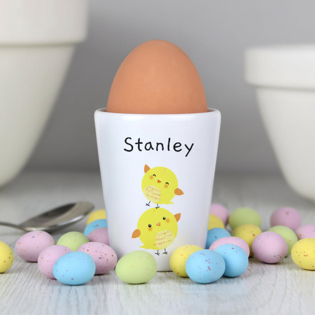 Eleanoras Chicks Personalised Egg Cup 