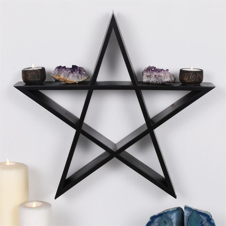 Eleanoras Pentagram Wall Shelf 