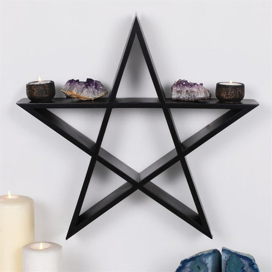 Eleanoras Pentagram Wall Shelf Wall Shelf