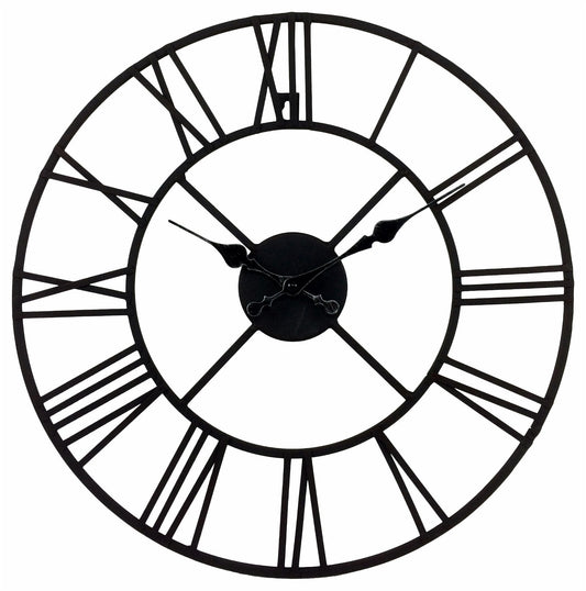 Metal Clock, Roman Numeral 40cm Clocks from Eleanoras