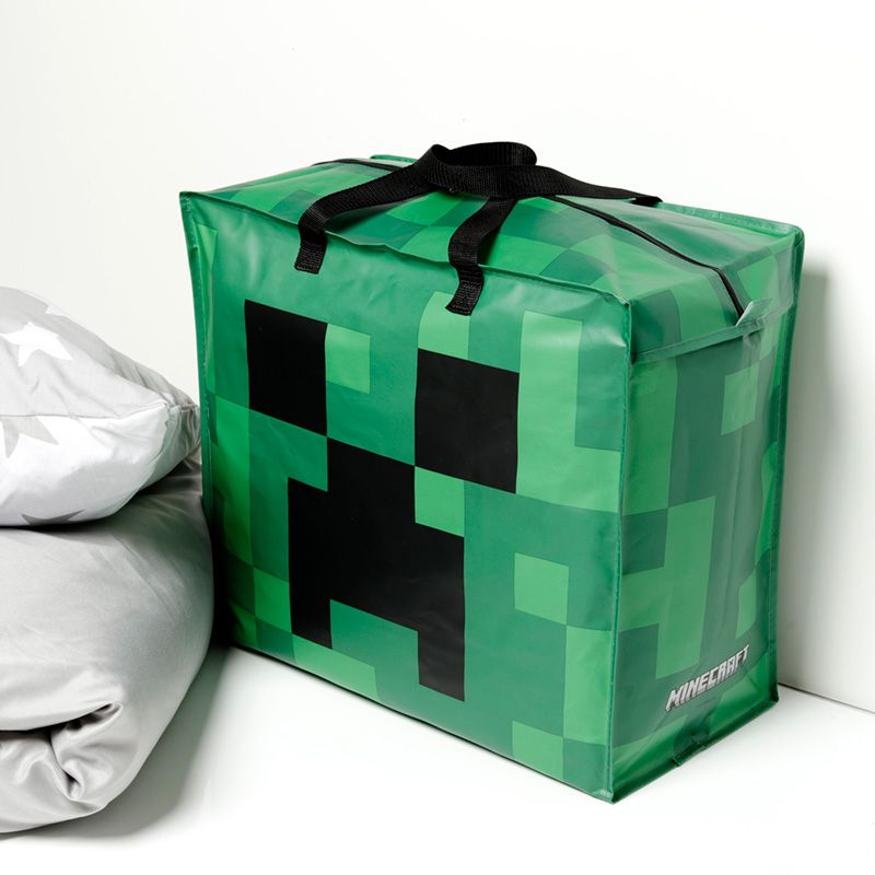 Eleanoras MINECRAFT CREEPER LAUNDRY STORAGE BAG Storage Bags