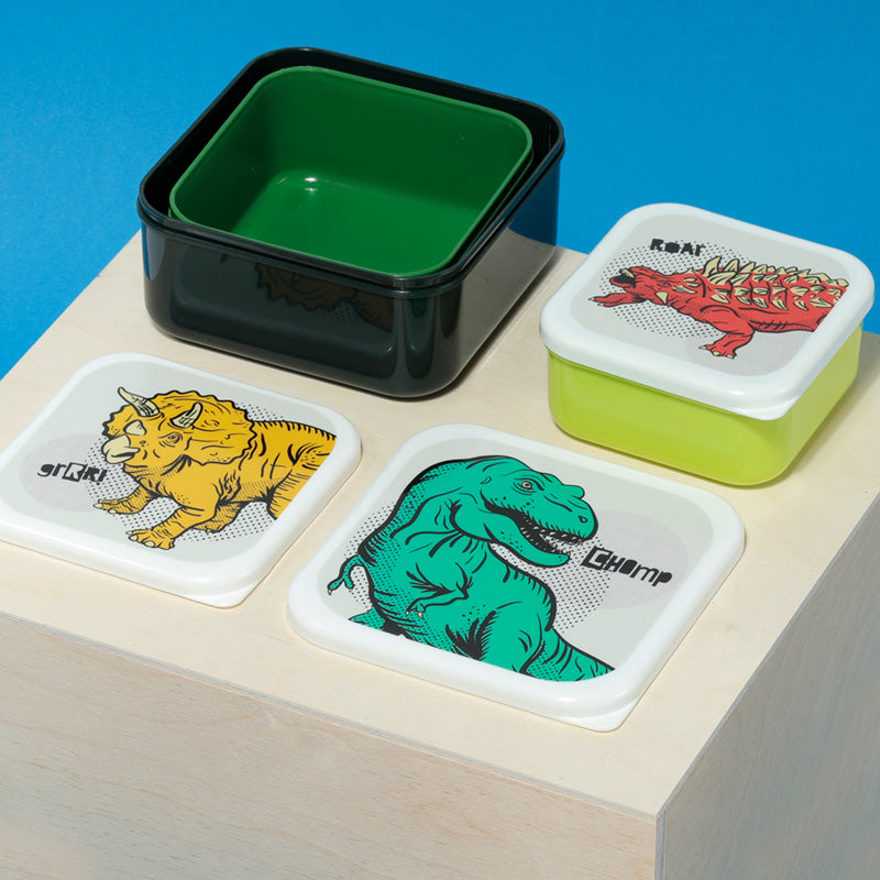 Eleanoras Dinosauria Set Of 3 Lunch Boxes Lunch Boxes
