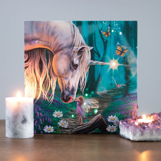 FAIRY WHISPERS LIGHT UP CANVAS PLAQUE BY LISA PARKER Canvases from Eleanoras