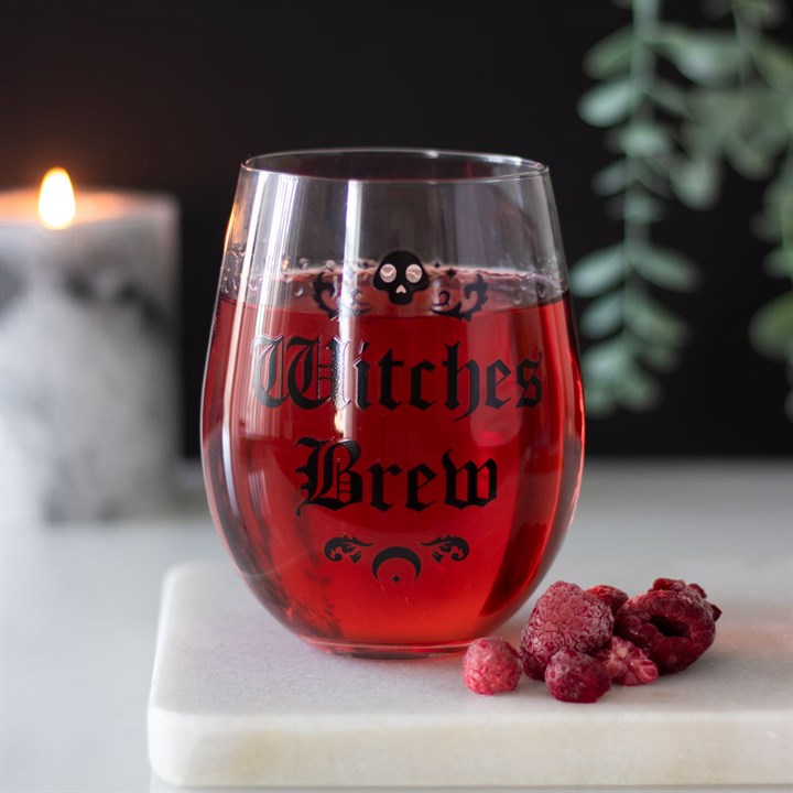 Eleanoras WITCHES BREW STEMLESS WINE GLASS GLASSWARE