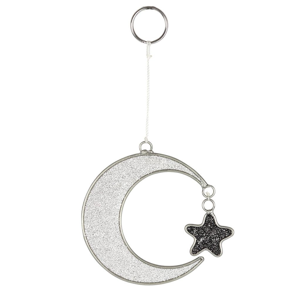Eleanoras Mystical Crescent Moon Suncatcher 