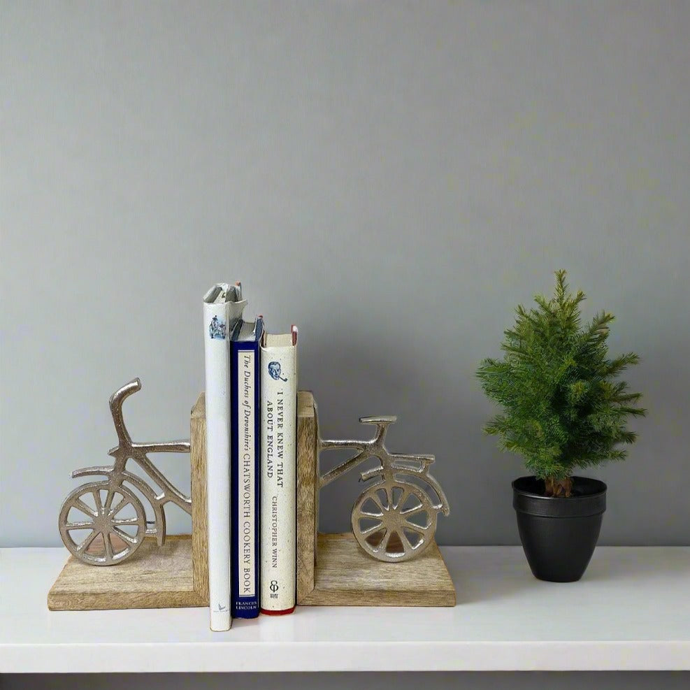 BICYCLE BOOKENDS BOOKENDS from Eleanoras