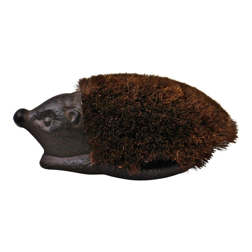 Eleanoras HEDGEHOG CAST IRON BOOT BRUSH 