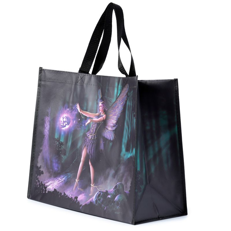 Eleanoras DARK FAIRY & SKULL SHOPPING BAG Shopping Bags