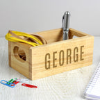 Eleanoras Personalised Mini Wooden Crate 