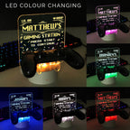 Eleanoras Gaming Controller Holder Novelty Lights