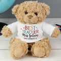 Eleanoras Personalised Best Teacher Teddy Bear Plush