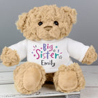 Eleanoras Big Sister Personalised Teddy Bear Plush