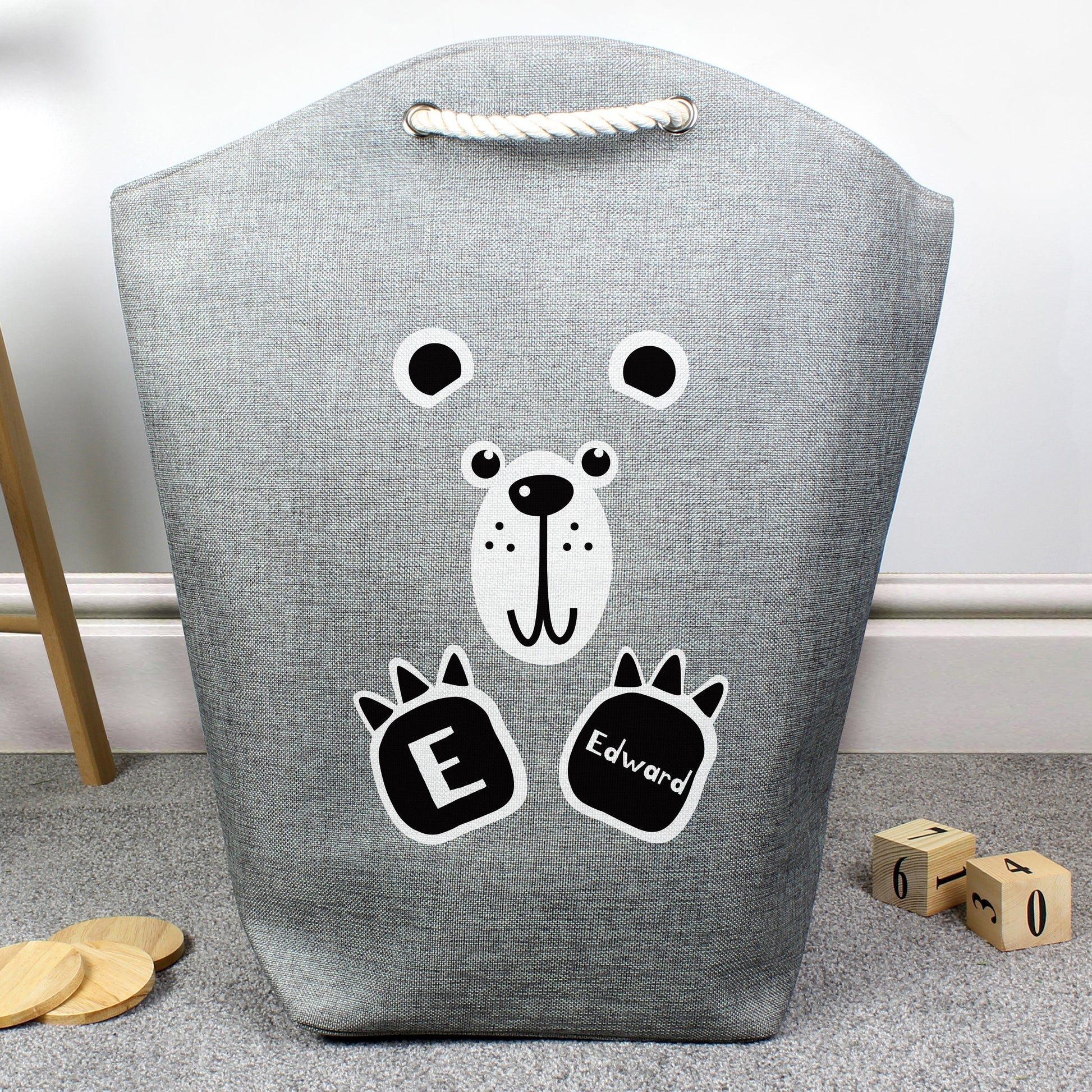 Eleanoras BEAR PERSONALISED STORAGE BAG STORAGE BAGS