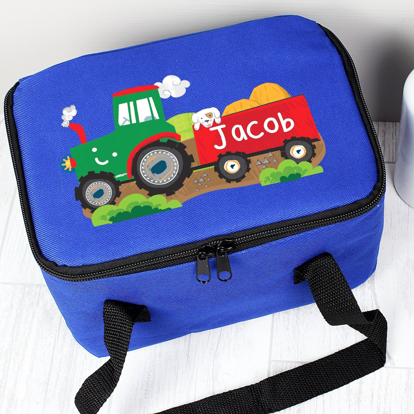 Eleanoras TRACTOR PERSONALISED LUNCH BAG Lunch Bags & Boxes