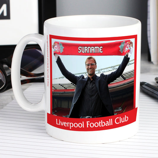 LIVERPOOL FC MANAGER MUG MUGS from Eleanoras