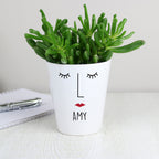 Eleanoras Personalised 'Mrs Face' Plant Pot Plant Pots