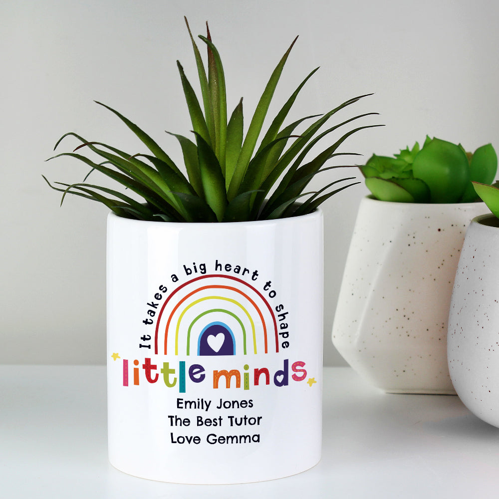 Eleanoras Personalised Shape Little Minds Ceramic Storage Pot 